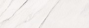 CARRARA CHIC WHITE CHEVRON STRUCTURE GLOSSY 29x89