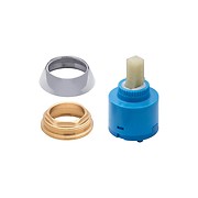BATH-SHOWER AND SHOWER FAUCET HEAD WITH RING ELIO
