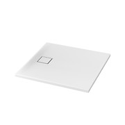 SET B187: TAKO SLIM shower tray square 90 x 90 x 4 with siphon