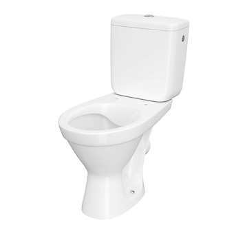CERSANIA II WC compact 699 SimpleOn 010 with duroplast SLIM toilet seat