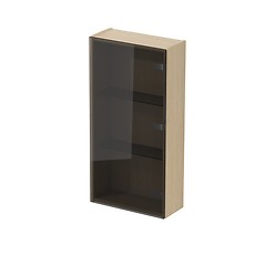 INVERTO by Cersanit wall hung glass cabinet 40