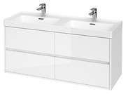 CREA 120 washbasin cabinet white