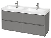CREA 120 washbasin cabinet grey matt