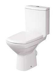 CARINA 011 WC compact set with CARINA duroplast, antibacterial toilet seat