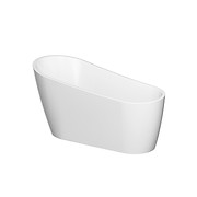 ZEN by Cersanit 167x72 oval freestanding bathtub