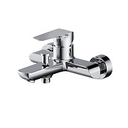 CITY wall mounted bath-shower faucet chrome