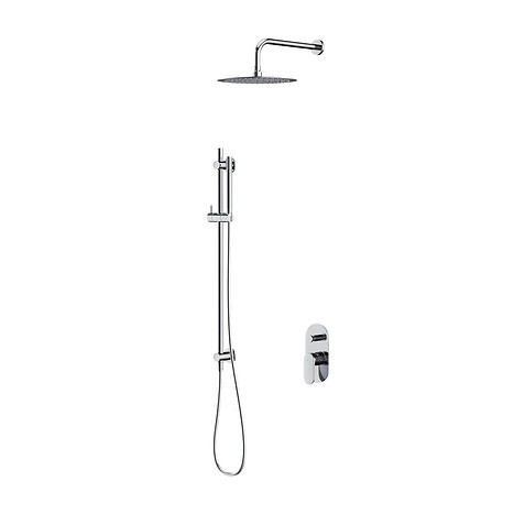 SET B257 CREA concealed set with bath-shower faucet chrome