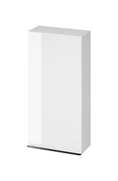 VIRGO 40 wall hung cabinet white with black handle