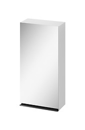 VIRGO 40 mirror cabinet white with black handle