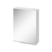 VIRGO 60 mirror cabinet white with chrome handle