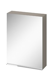 VIRGO 60 mirror cabinet grey with chrome handle
