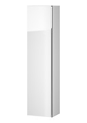 VIRGO pillar white with chrome handle