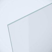 FIXED GLASS FOR HALFROUND ZIP/ARTECO P10-90