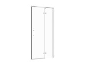 Shower Enclosure Door With Hinges Larga Chrome 100x195, Right
