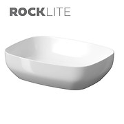 Countertop Washbasin LARGA Rectangular (50x38) - White
