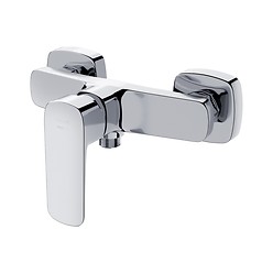 LARGA wall mounted shower faucet chrome