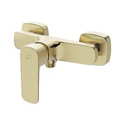 LARGA wall mounted shower faucet gold matt