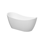 ZEN by Cersanit DOUBLE 182x71 oval freestanding bathtub