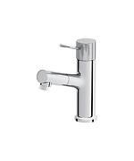 ZEN by Cersanit deck-mounted pull-out washbasin faucet chrome