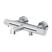 ZEN by Cersanit wall mounted thermostatic bath-shower faucet chrome