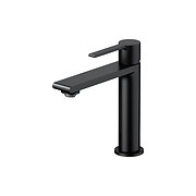 VIRGO deck-mounted washbasin faucet black