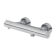 VIRGO wall mounted thermostatic bath-shower faucet chrome
