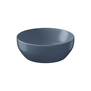 LARGA by Cersanit 40×40 countertop washbasin round blue matt
