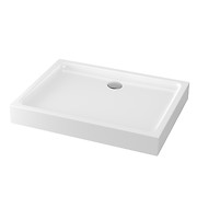 TAKO shower tray rectangle 120x90x16 built-in-panel