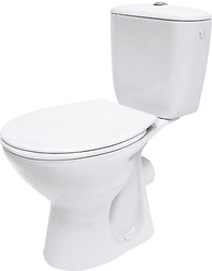 PRESIDENT 010 WC compact set with PRESIDENT polypropylene, antibacterial toilet seat