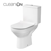 CITY 010 WC compact NEW CleanOn 601 with duroplast, antibacterial, soft-close and ...