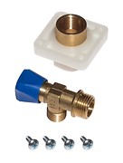 Cut off angle valve for CERSANIT/HI-TEC/LINK WC frame