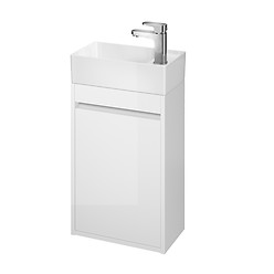 CREA 40 washbasin cabinet white