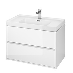 CREA 80 washbasin cabinet white