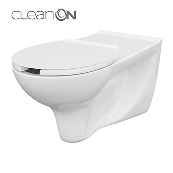 Унітаз підвісний ETIUDA CleanOn без сидіння