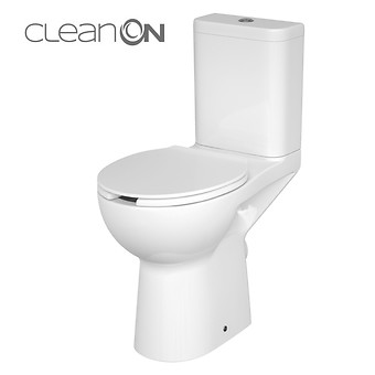 Унітаз-компакт ETIUDA 593 CleanOn 011 3/6 л без сидіння