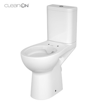 Унітаз-компакт ETIUDA 593 CleanOn 011 3/6 л без сидіння