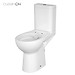 Унітаз-компакт ETIUDA 593 CleanOn 011 3/6 л без сидіння