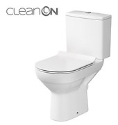 Set 604 WC compact CITY CleanOn 011 3/5 capac Slim duroplast, antibacterian, ...