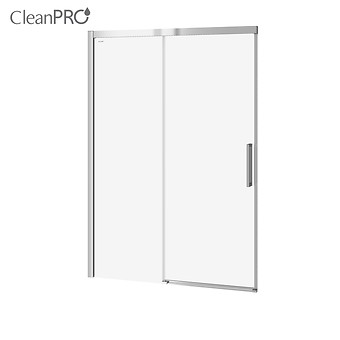Двері душової кабіни CREA 140х200 розсувні, прозоре скло